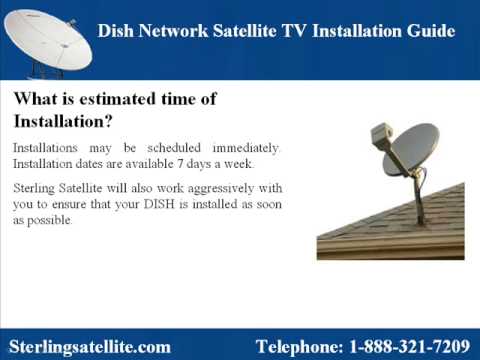 dish network satellite installation guide