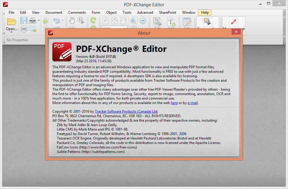 pdf xchange editor license